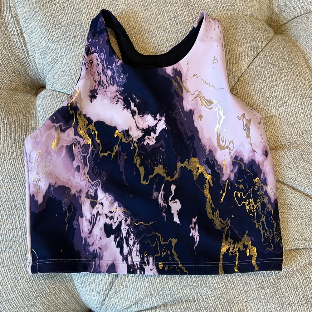Yoga sports bra tank top and matching pants - Picture 2 of 9